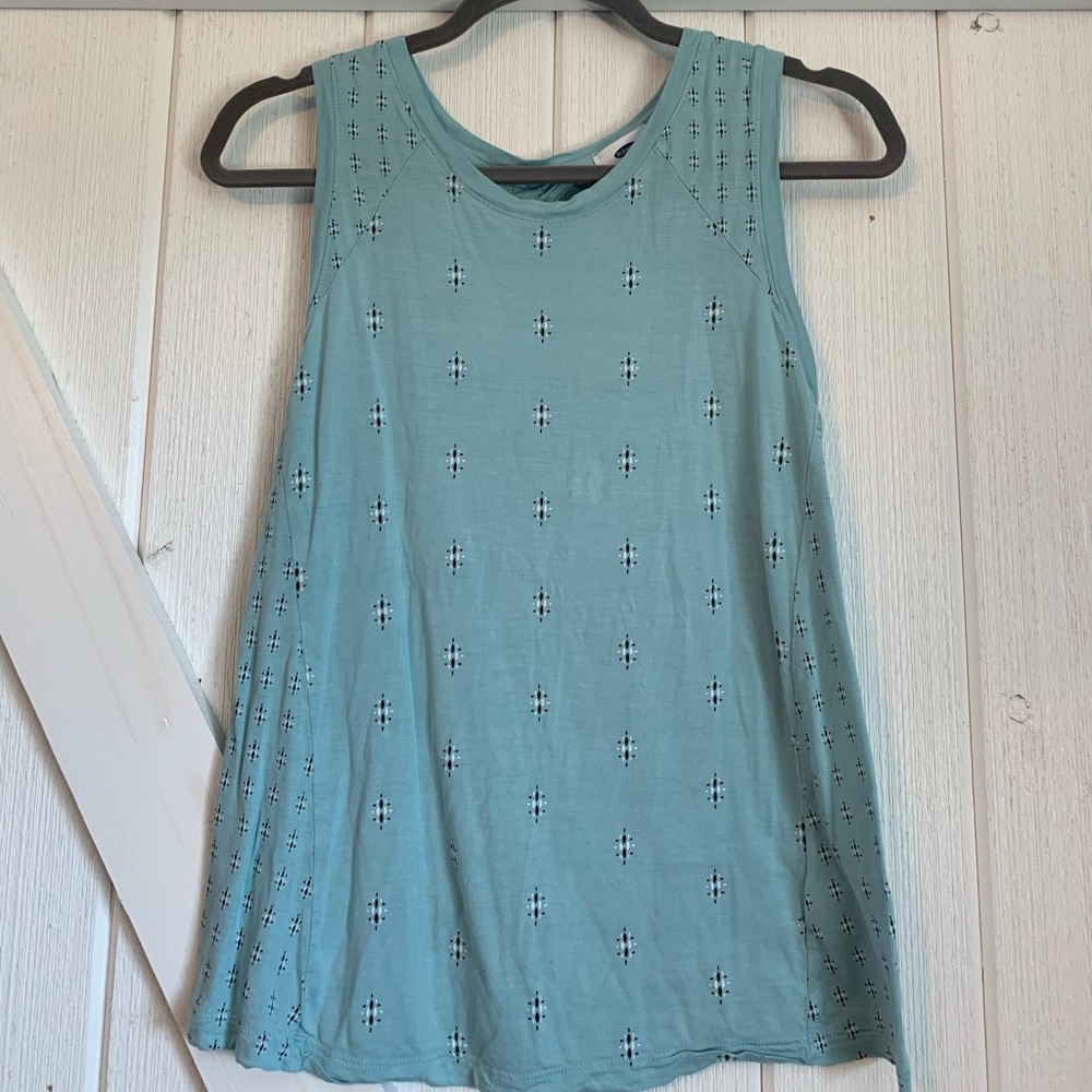 Tank top with design back